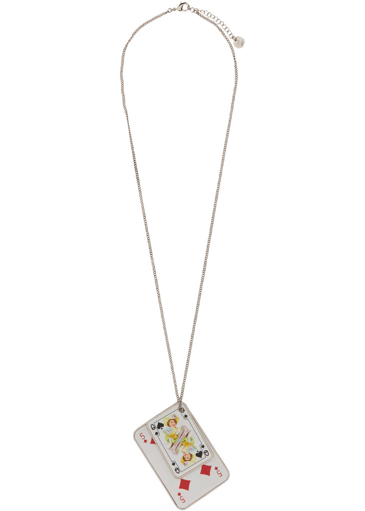 MM6 Maison Margiela Necklace With Playing Cards MULTICOLOUR image