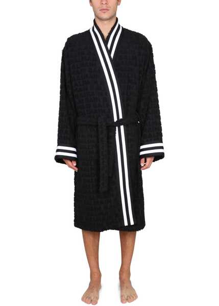 Sorturi de baie Barbati Balmain Bathrobe With Contrasting Border