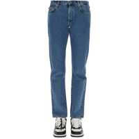 Blugi drepti Denim Jeans With Print Barbati