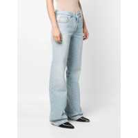 Blugi skinny Dama - Blugi skinny Off-White Beach Baby Baggy Jeans BLUE Femei (BM 9423293) - B-mall.ro