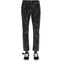 Blugi drepti Jeans With Paint Splatters Barbati