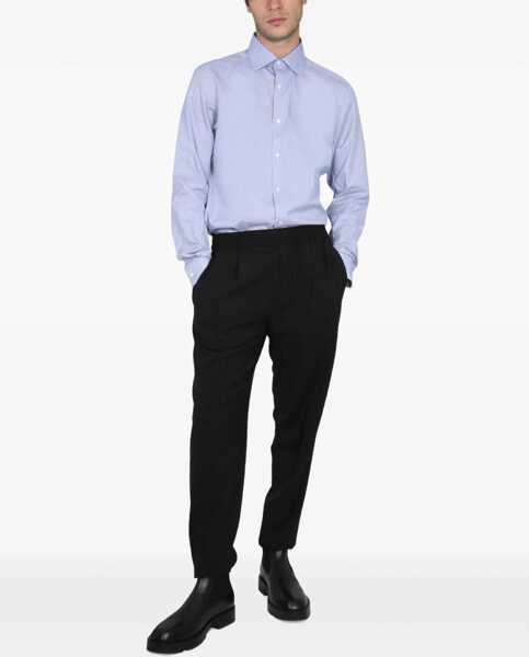 Camasi casual ZEGNA Classic Shirt BLUE Barbati (BM 9423566) 2