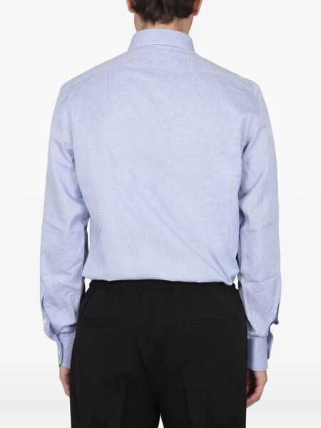 Camasi casual ZEGNA Classic Shirt BLUE Barbati (BM 9423566) 3