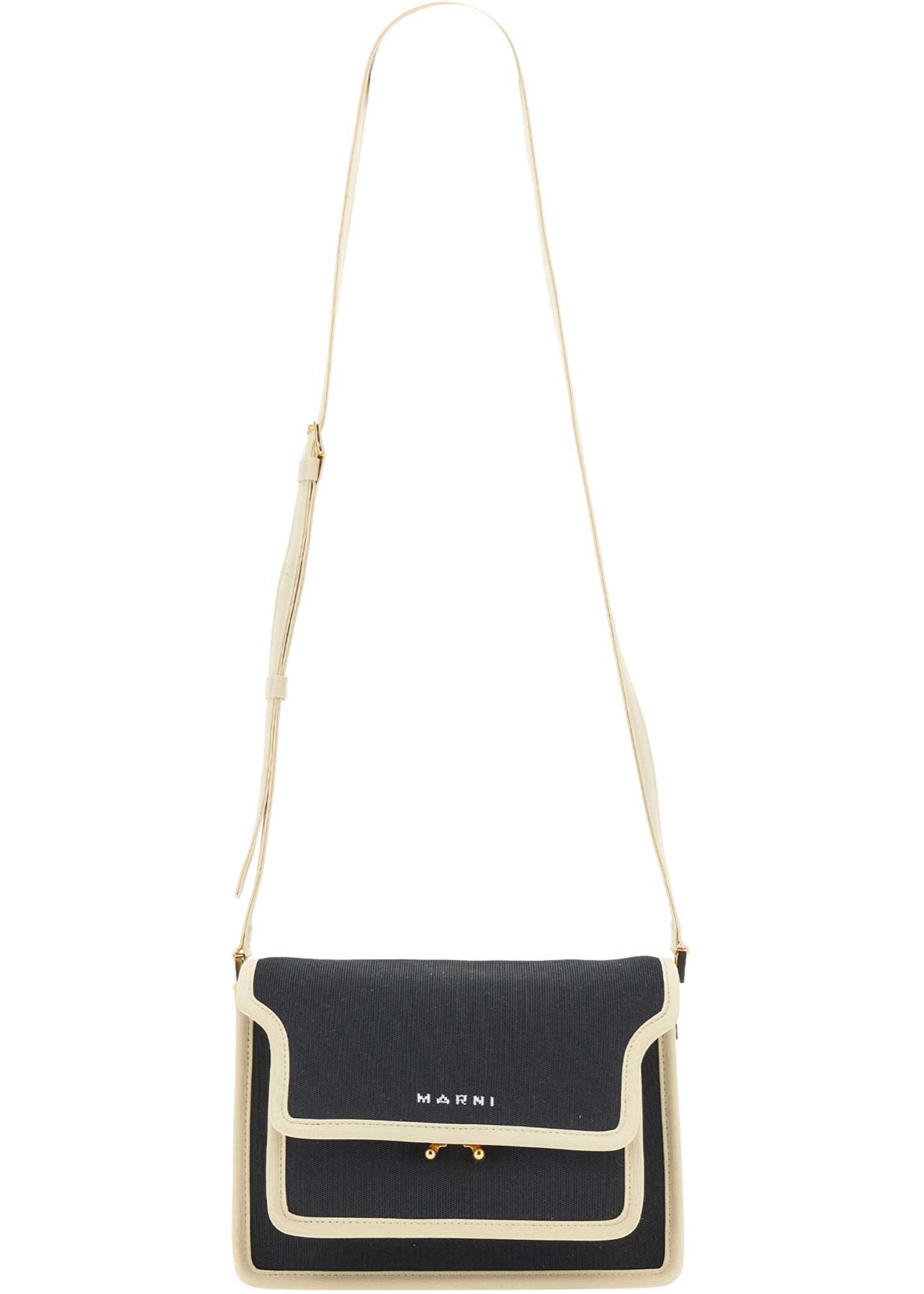 Marni Medium Soft Trunk Bag BLACK