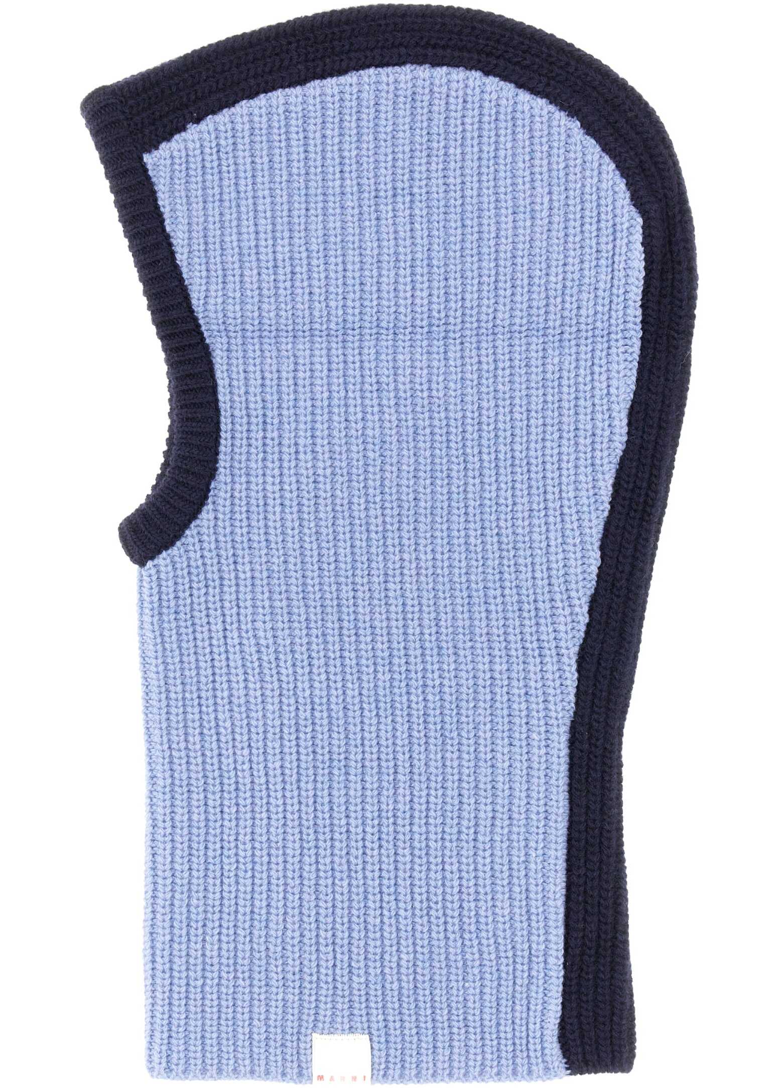 Marni Wool Balaclava BABY BLUE