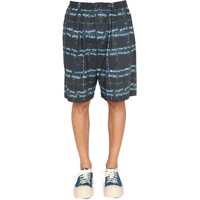 Pantaloni scurti Bermuda With Logo Print Barbati