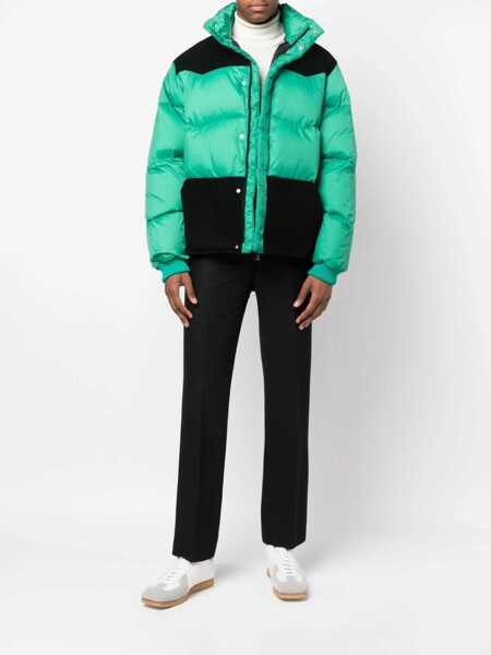 Geci de iarna Marni Color-Block Down Jacket GREEN Barbati (BM 9423722) 2