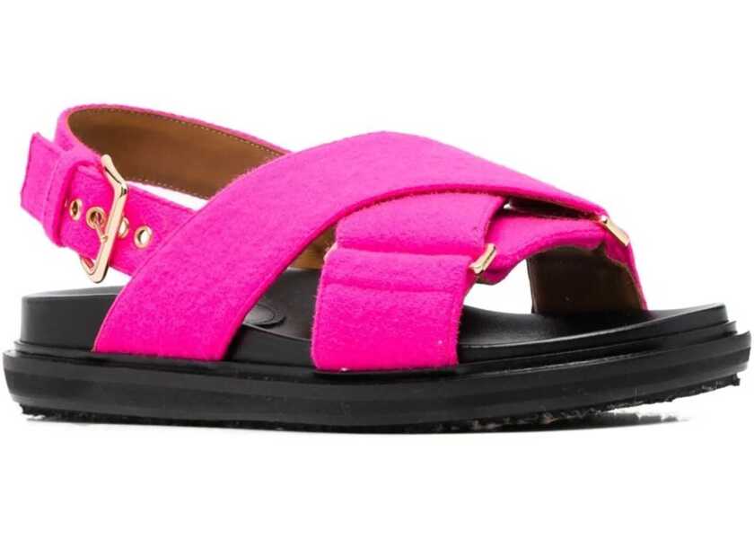 Sandale Marni Criss Cross Sandal PINK Femei (BM 9423743) 2
