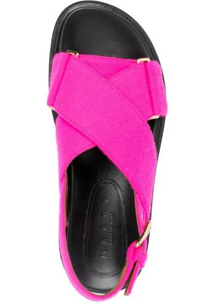 Sandale Marni Criss Cross Sandal PINK Femei (BM 9423743) 4