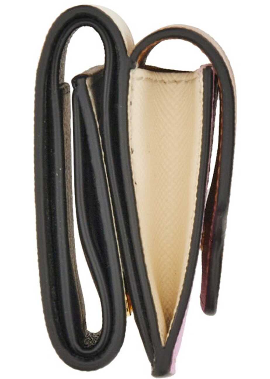 Portofele Marni Tri-Fold Wallet PINK Femei (BM 9423776) 3