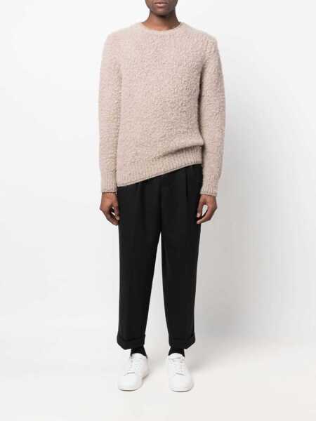 Pulovere AMI Paris Wool Jersey. BEIGE Barbati (BM 9423881) 2