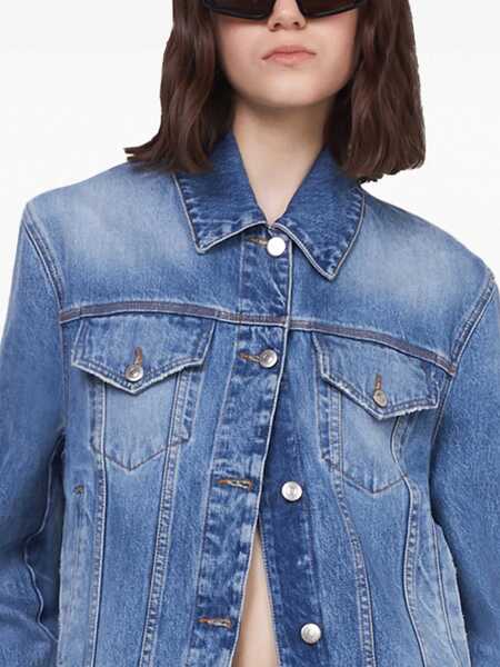 Jachete Stella McCartney Denim Jacket BLUE Femei (BM 9423953) 4