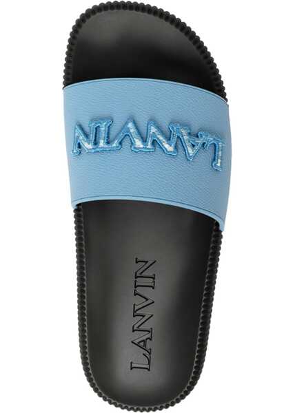 Sandale Lanvin Sandalwood Arpege AZURE Femei (BM 9424478) 4