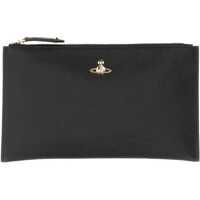 Genti mini "Victoria" Leather Clutch Bag Femei