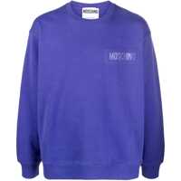 Bluze Moschino Sweatshirt With Logo Patch