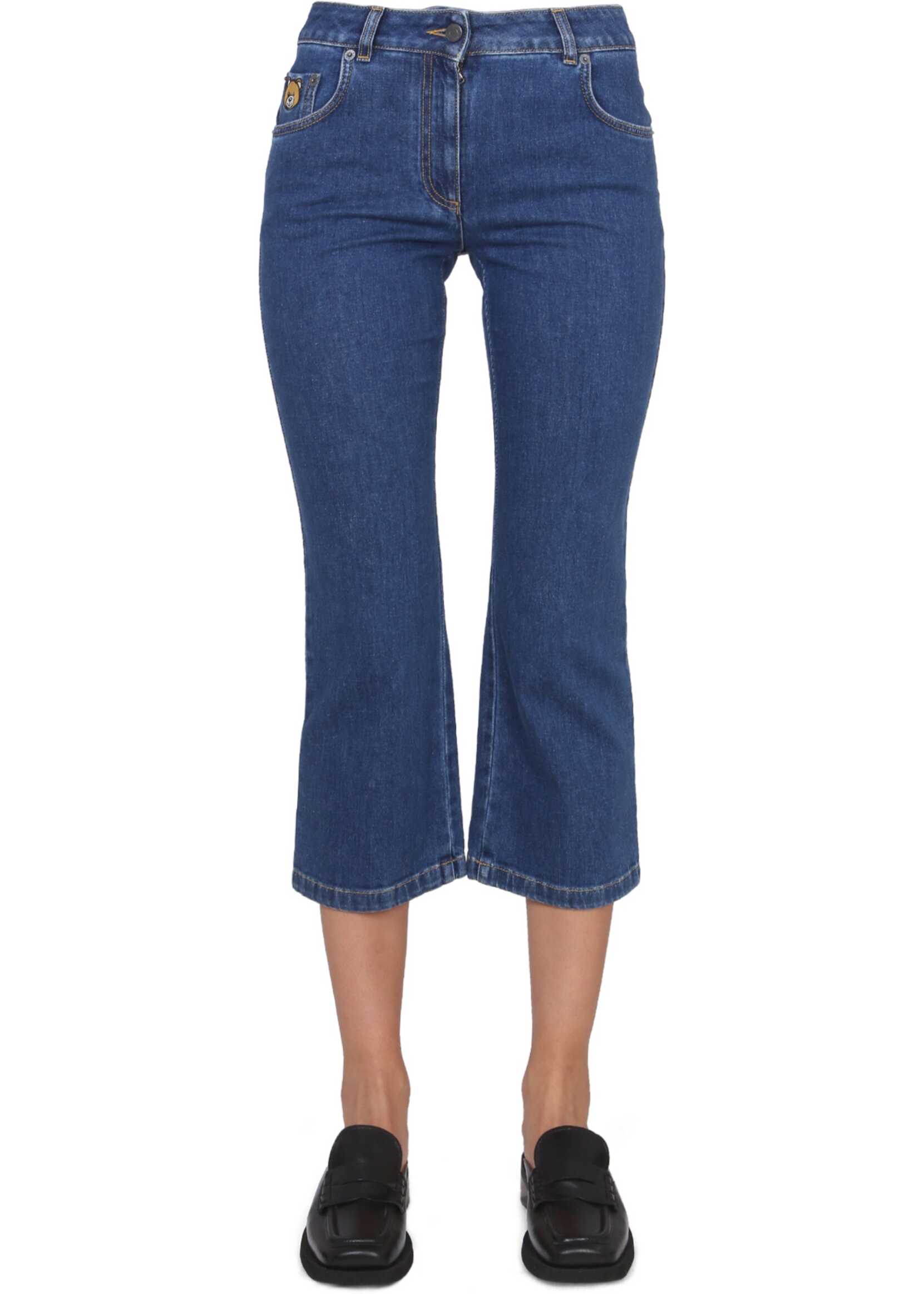 Moschino Cropped Jeans BLUE