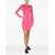 Moschino Slim Fit Dress FUCHSIA