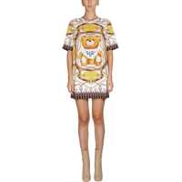 Rochii casual Teddy Print Mini Dress Femei