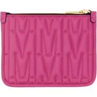 Genti mini Quilted Clutch Bag With Logo Femei