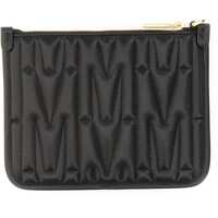 Genti mini Quilted Clutch Bag With Logo Femei