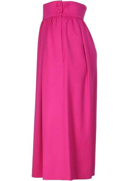 Fuste casual Moschino Flared Midi Skirt PURPLE Femei (BM 9424916) 4