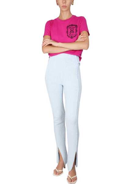 Tricouri Moschino T-Shirt With Logo PURPLE Femei (BM 9425006) 2