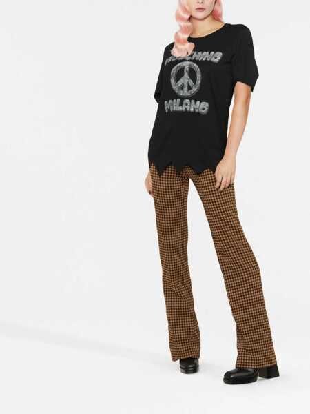 Tricouri Moschino Flinstones Print T-Shirt BLACK Femei (BM 9425015) 2