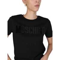 Tricouri Moschino Dama - Tricouri Moschino Crewneck T-Shirt BLACK Femei (BM 9425021) - B-mall.ro