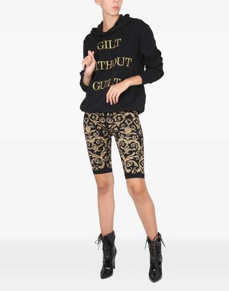 Hanorace Moschino Gilt Without Guilt Sweatshirt BLACK Femei (BM 9425030) 2