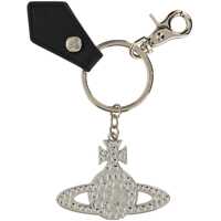 Brelocuri Saffiano Hammered Orb Keychain Femei