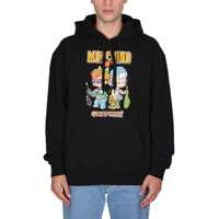 Hanorace Flinstones Print Sweatshirt Barbati