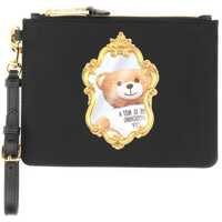Genti mini "Teddy Bear" Leather Clutch Bag Femei
