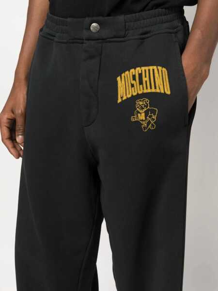 Pantaloni casual Moschino Jogging Pants BLACK Barbati (BM 9425210) 5