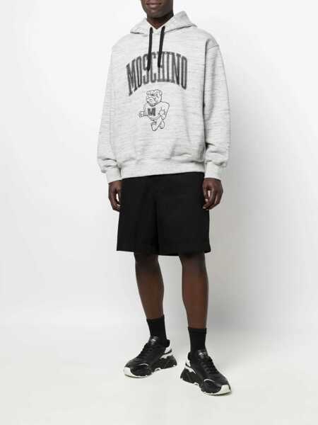 Hanorace Moschino Sweatshirt With Logo Print GREY Barbati (BM 9425225) 3