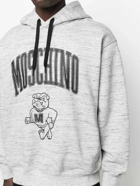 Hanorace Moschino Sweatshirt With Logo Print GREY Barbati (BM 9425225) 5