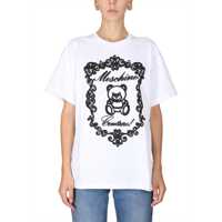 Tricouri T-Shirt With Teddy Embroidery Femei