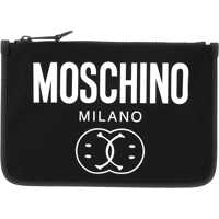 Genti de mana Clutch With Logo Barbati