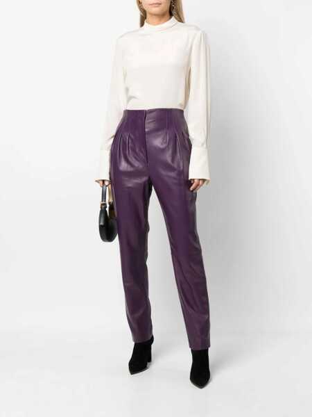 Pantaloni casual Alberta Ferretti Tassel Pants PURPLE Femei (BM 9425414) 2