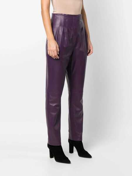 Pantaloni casual Alberta Ferretti Tassel Pants PURPLE Femei (BM 9425414) 3