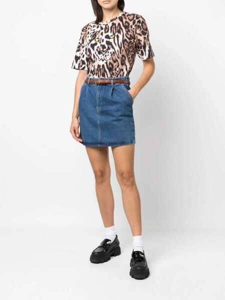 Tricouri LOVE Moschino Animal Print T-Shirt MULTICOLOUR Femei (BM 9425423) 2