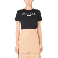 Tricouri Logo Print T-Shirt Femei