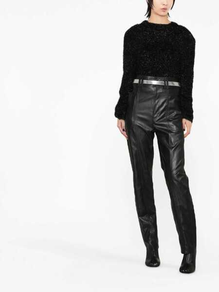 Pulovere casual Alberta Ferretti Lurex Jersey BLACK Femei (BM 9425495) 2