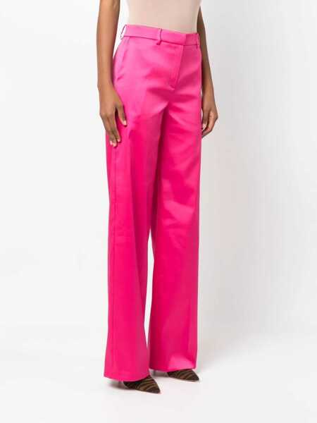 Pantaloni casual Magda Butrym Wide Leg Pants FUCHSIA Femei (BM 9425498) 3