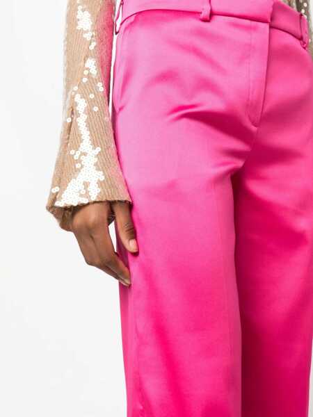 Pantaloni casual Magda Butrym Wide Leg Pants FUCHSIA Femei (BM 9425498) 5