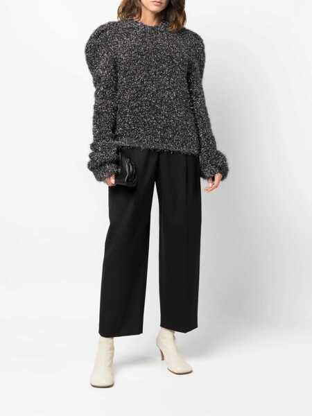 Pulovere casual Alberta Ferretti Lurex Jersey GREY Femei (BM 9425519) 2