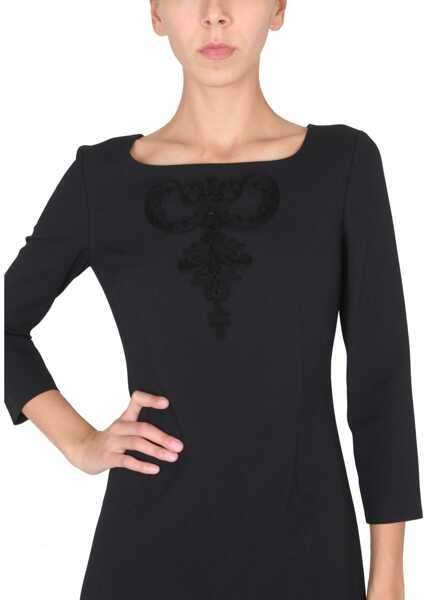 Rochii casual LOVE Moschino Cady Dress BLACK Femei (BM 9425588) 4