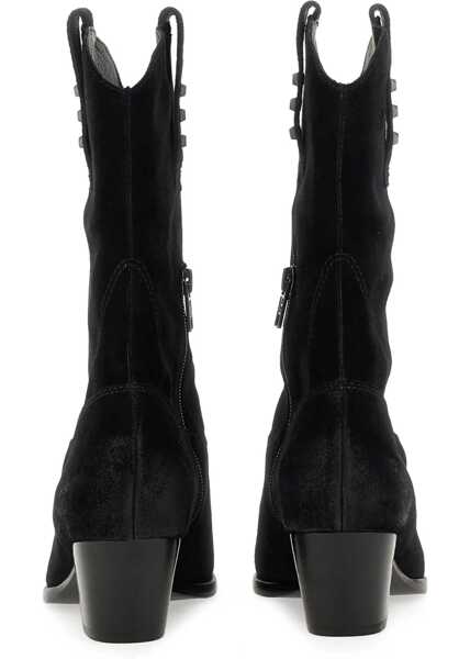 Cizme scurte ASH Hooper Boots BLACK Femei (BM 9425663) 2