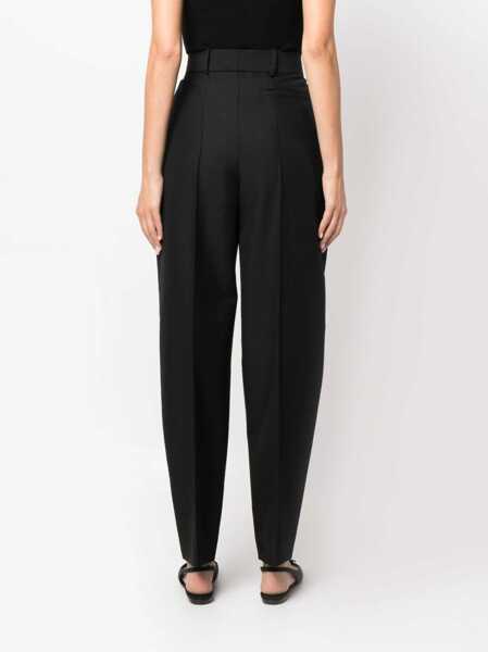 Pantaloni casual Tory Burch Mohair Pants BLACK Femei (BM 9425759) 4