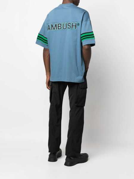 Tricouri AMBUSH T-Shirt With Logo BLUE Barbati (BM 9425855) 2