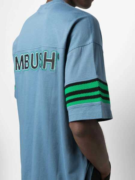 Tricouri AMBUSH T-Shirt With Logo BLUE Barbati (BM 9425855) 4